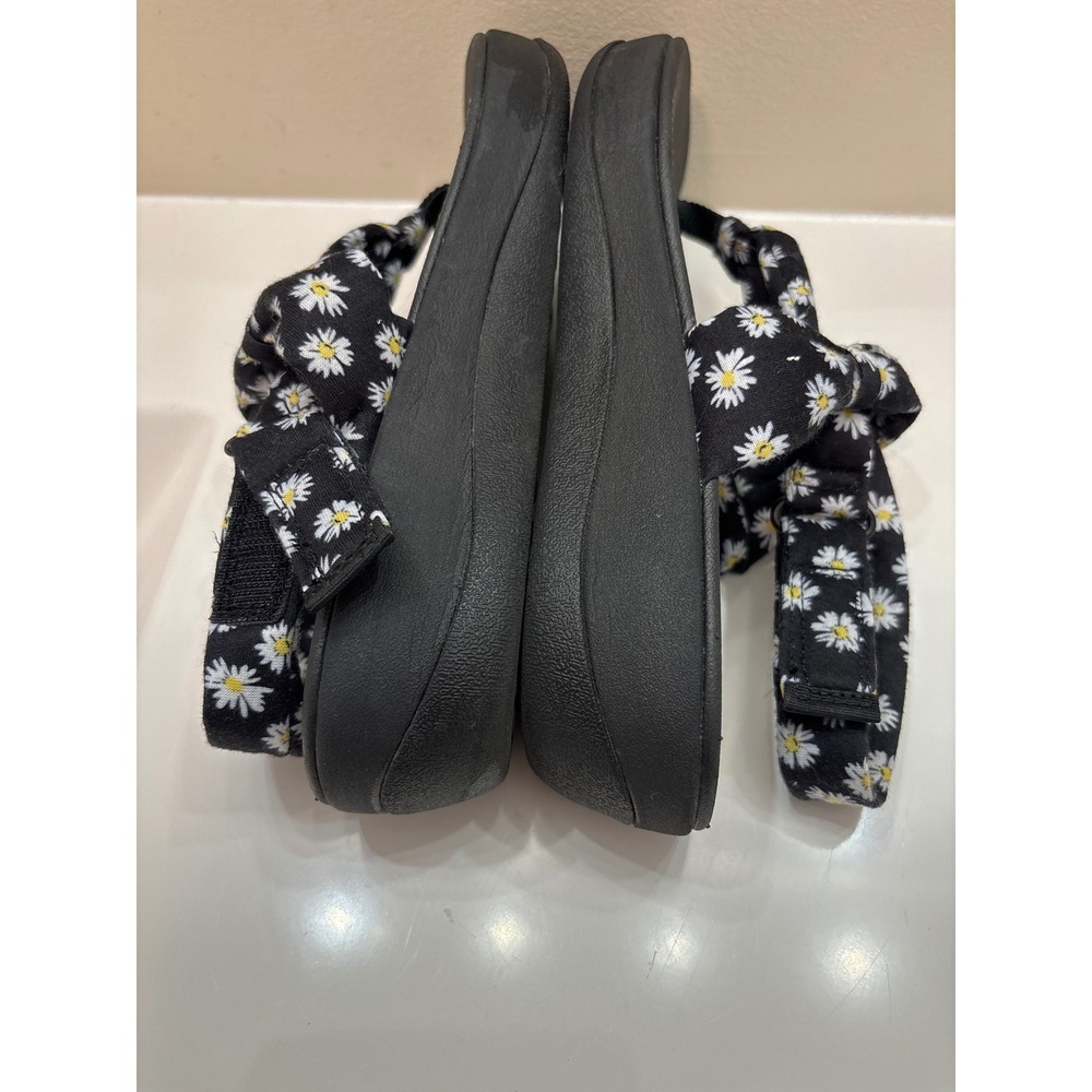 Clarks Cloudsteppers Women's Sandals Size 8M Black Daisy Adjustable Strap‎ - Picture 4 of 7